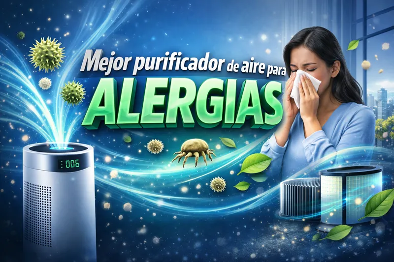 mejor purificador de aire para alergias
