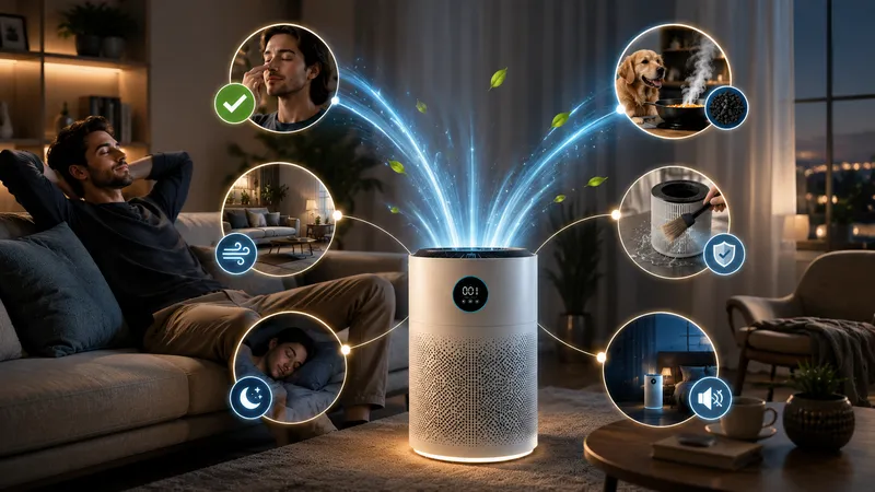 purificador de aire alergia perros